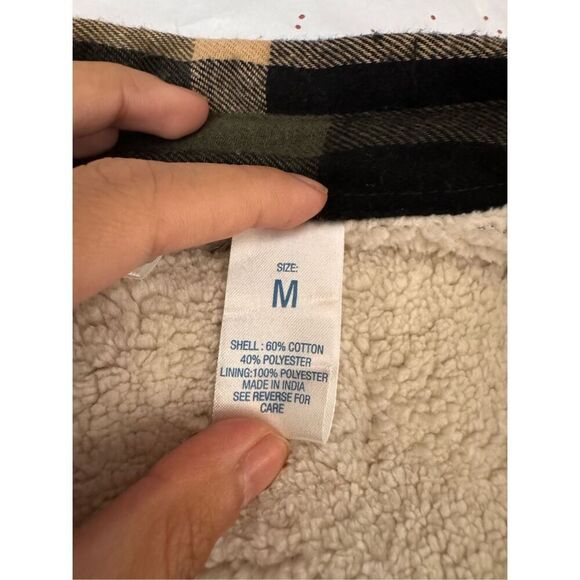 Men’s Flannel fleece size medium - Picture 5 of 6